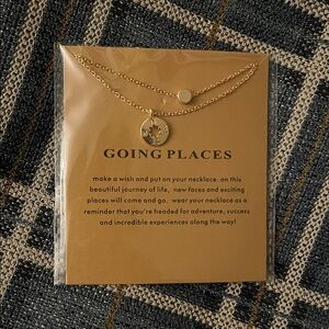 Gold Compass Necklace - Women Jewelry